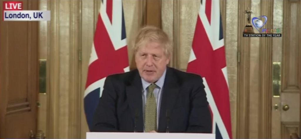 Covid-19: UK Prime Minister, Boris Johnson Tests Positive to Virus