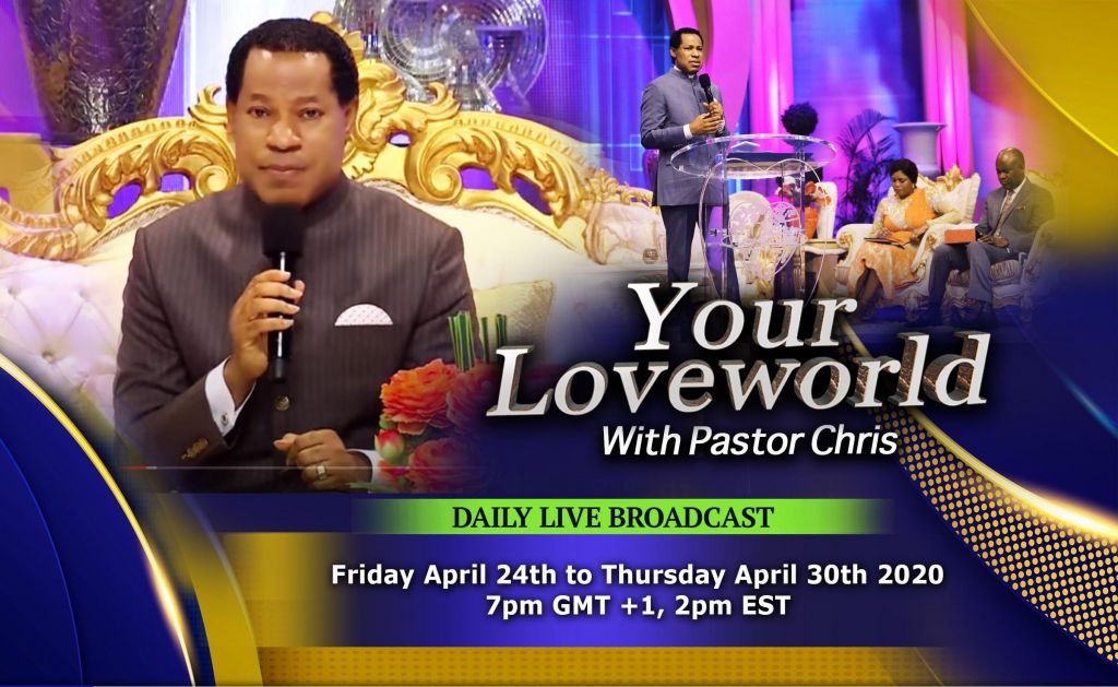 Phase 4 of 'Your Loveworld with Pastor Chris' Takes Airwaves for Next 7 days