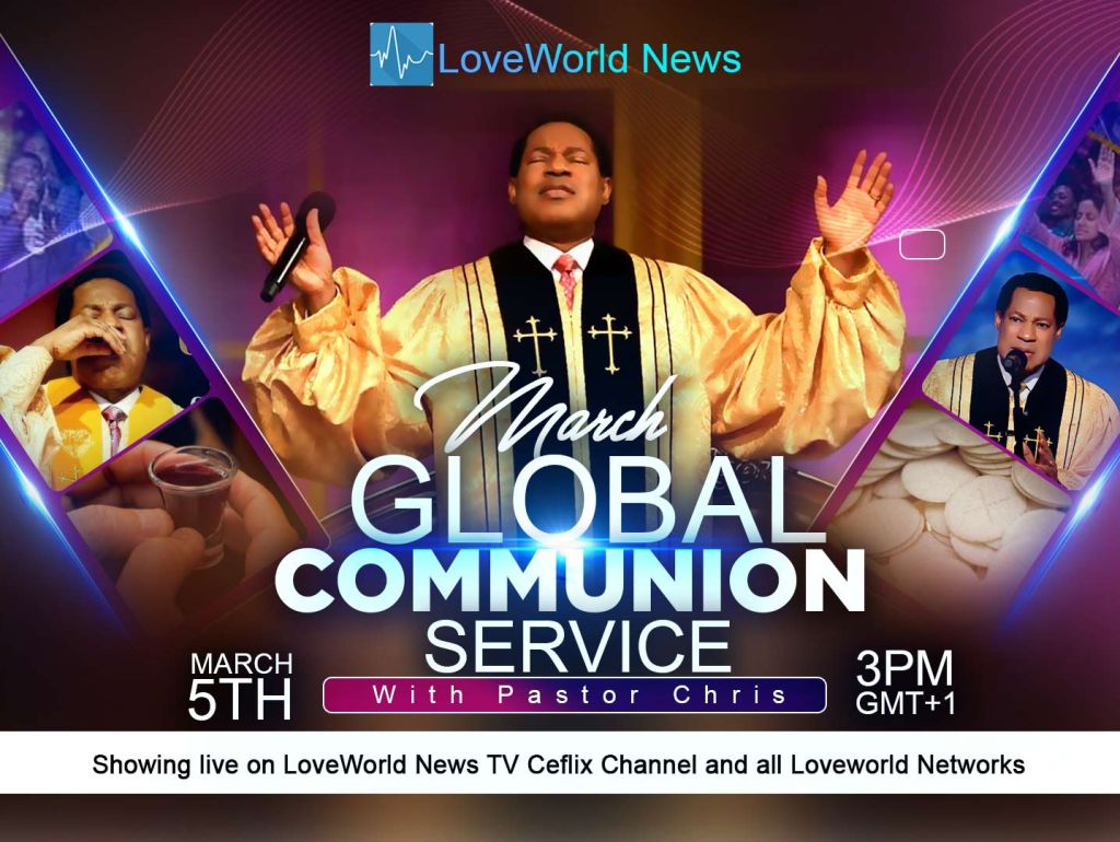 Anticipate Something Special at March 2023 Global Service with Pastor Chris 