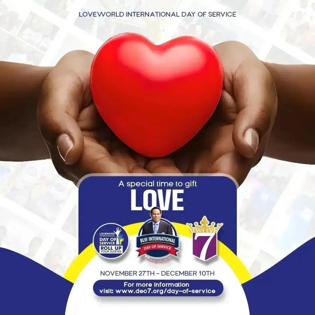 Loveworld International Day of Service in Honour of Pastor Chris Kicks Off