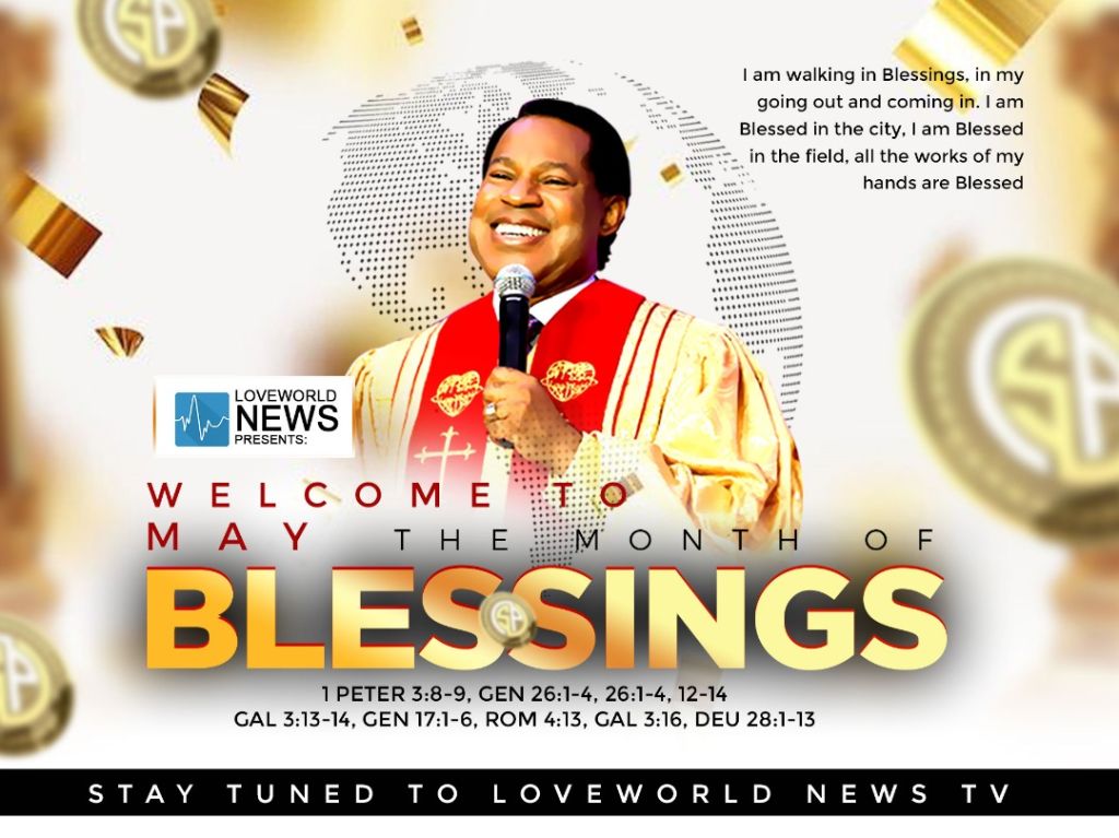 Welcome to the Month of Blessings, Pastor Chris Heralds at Global service 