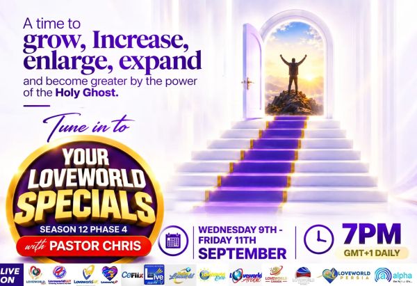 𝗚𝗲𝗮𝗿 𝗨𝗽 𝗳𝗼𝗿 𝗔𝗻𝗼𝘁𝗵𝗲𝗿 𝗣𝗵𝗲𝗻𝗼𝗺𝗲𝗻𝗮𝗹 𝗣𝗵𝗮𝘀𝗲 𝗼𝗳 𝗬𝗼𝘂𝗿 𝗟𝗼𝘃𝗲𝘄𝗼𝗿𝗹𝗱 𝗦𝗽𝗲𝗰𝗶𝗮𝗹𝘀 𝘄𝗶𝘁𝗵 𝗣𝗮𝘀𝘁𝗼𝗿 𝗖𝗵𝗿𝗶𝘀